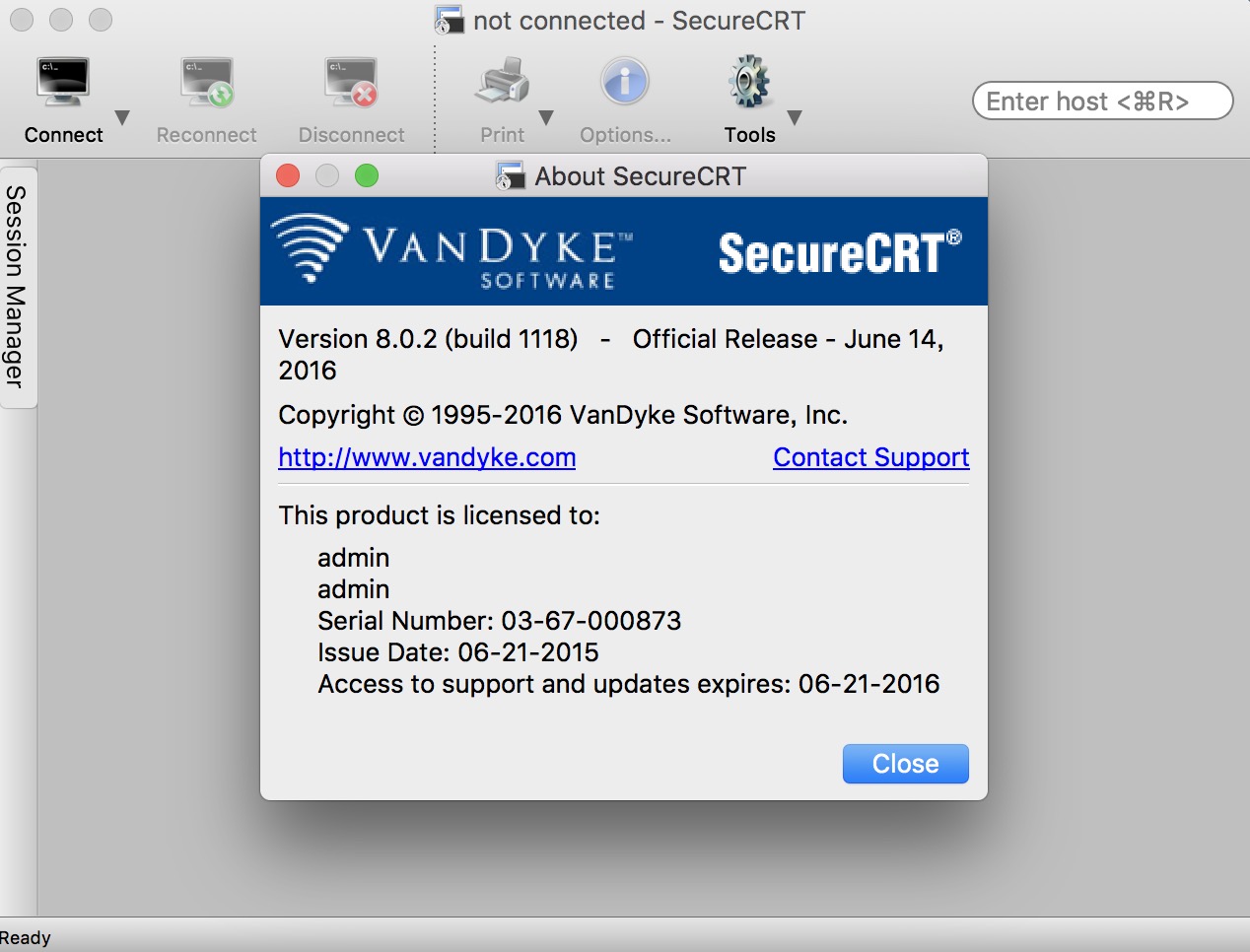 SecureCRT - 靠谱的全平台 ssh 工具 8.0.2 破解